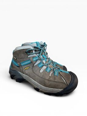 Keen Women's Targhee II Mid Waterproof Gargoyle/Caribbean Sea Women’s size 9